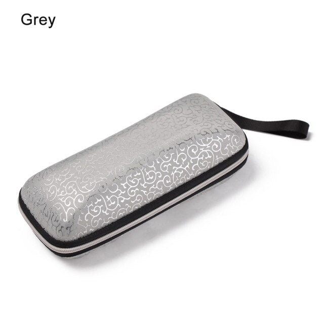 Sunglasses Reading Glasses Box Case Hard Zipper Box Travel Pack Pouch Case Men Women Kids Glasses Case Eyewear Dropship