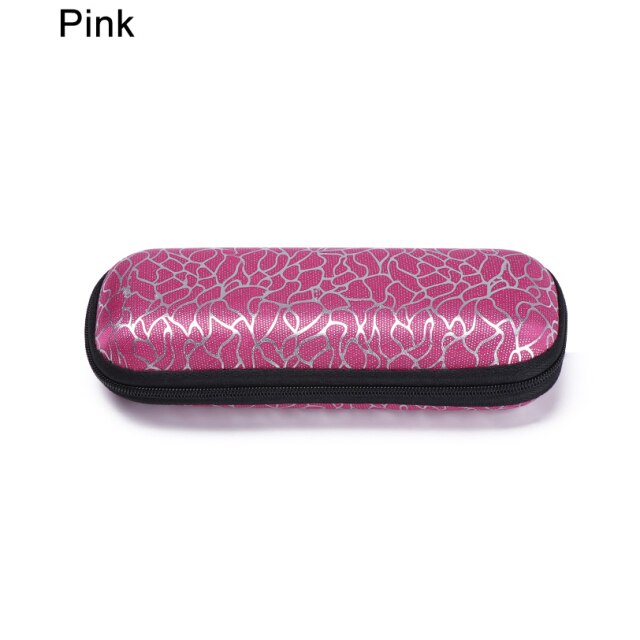 Sunglasses Reading Glasses Box Case Hard Zipper Box Travel Pack Pouch Case Men Women Kids Glasses Case Eyewear Dropship