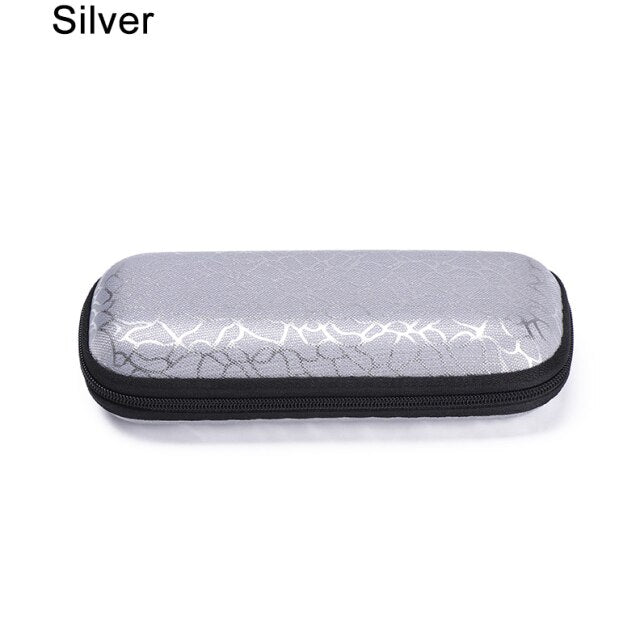 Sunglasses Reading Glasses Box Case Hard Zipper Box Travel Pack Pouch Case Men Women Kids Glasses Case Eyewear Dropship