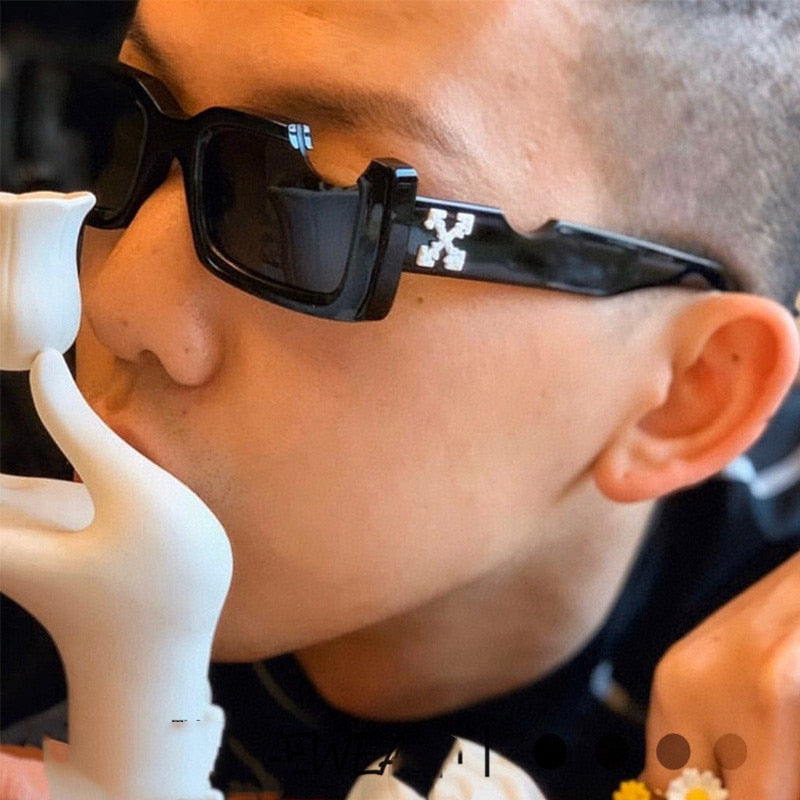 Square Sunglasses Women Luxury Brand Travel Small Rectangle Sun Glasses Female Fashion Retro Lunette De Soleil Femme