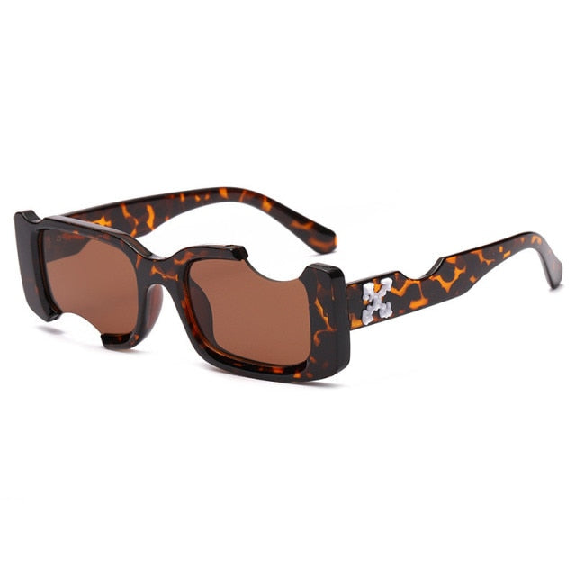 Square Sunglasses Women Luxury Brand Travel Small Rectangle Sun Glasses Female Fashion Retro Lunette De Soleil Femme