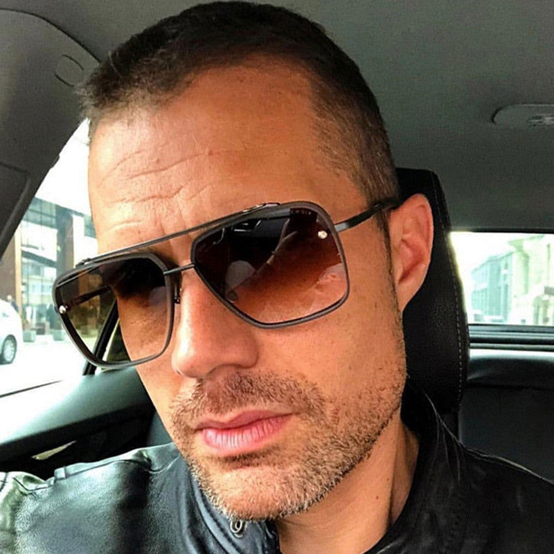 2026 Fashion Classic Mach Six Style Gradient Sunglasses Cool Men Vintage Brand Design Sun Glasses Oculos De Sol UV400