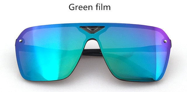 Goggle Plastic Male Driving Sports Men Dazzling Sunglasses Men Brand Designer Trendy Retro Sun Glasses oculos de sol