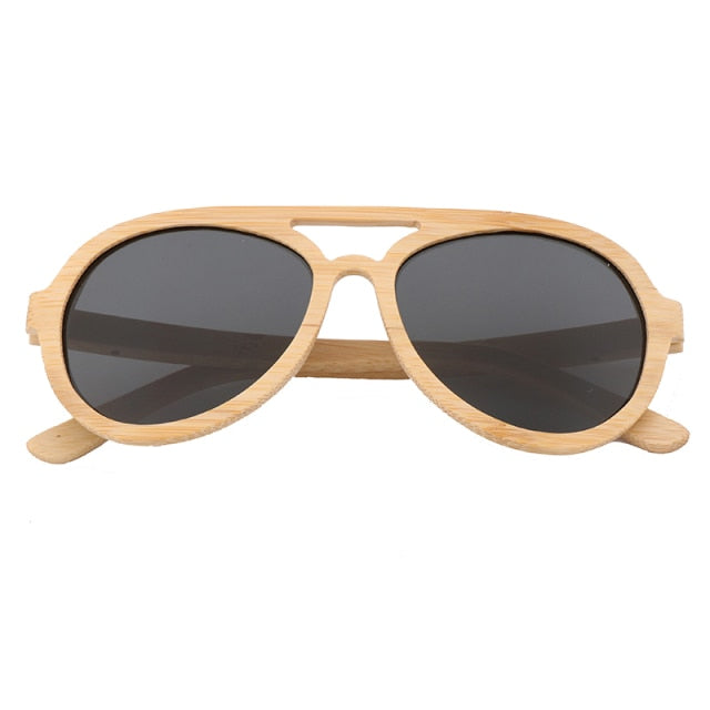 Men Polarized Driving Sunglasses Zebra Wood Sunglasses Men UV400 Vintage Luxury Designer Wooden Man Glasses