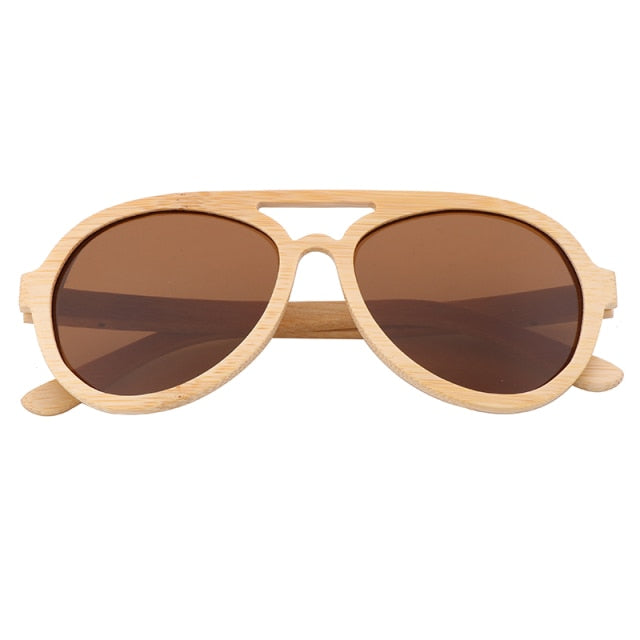 Men Polarized Driving Sunglasses Zebra Wood Sunglasses Men UV400 Vintage Luxury Designer Wooden Man Glasses