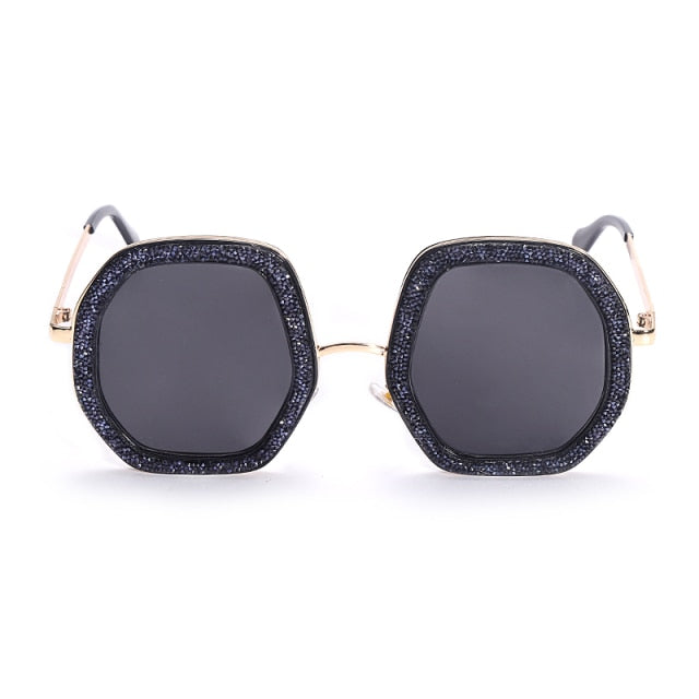 Oversized Sunglasses Women Luxury Diamond Shiny Crystal Sun Glasses Men UV400 Shades Eyewear Hipster Necessary