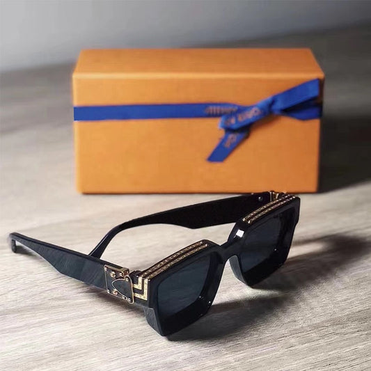 Luxury Men Sunglasses Black Women Imitations Luxury Brands Designer  Vogue Sun Glasses White Red Green Big Frame Shades