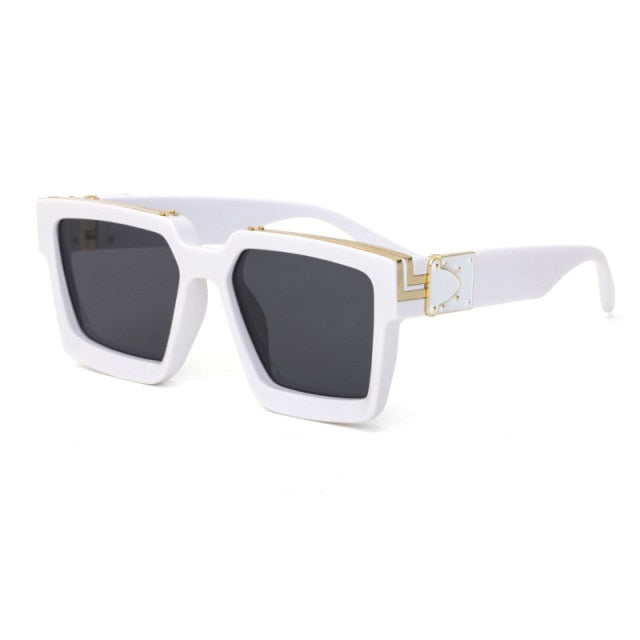 Luxury Men Sunglasses Black Women Imitations Luxury Brands Designer  Vogue Sun Glasses White Red Green Big Frame Shades