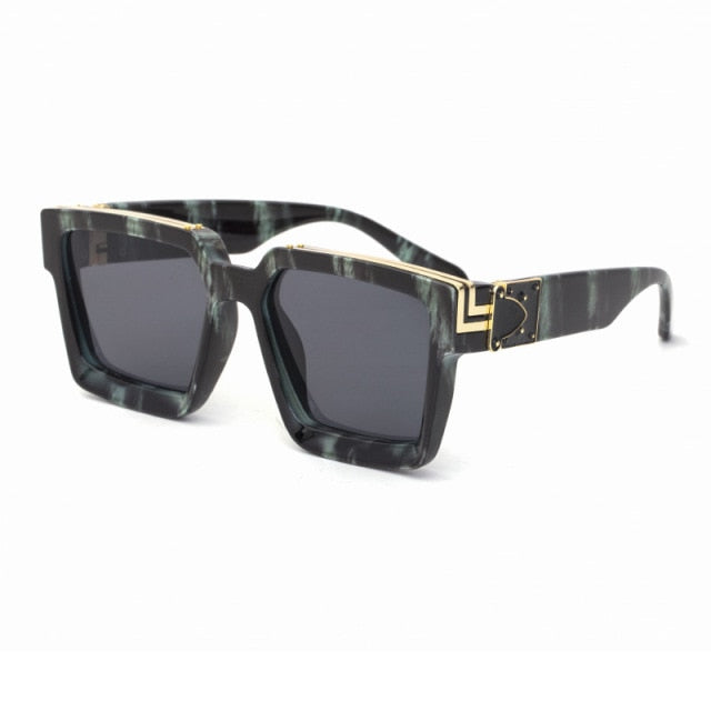 Luxury Men Sunglasses Black Women Imitations Luxury Brands Designer  Vogue Sun Glasses White Red Green Big Frame Shades