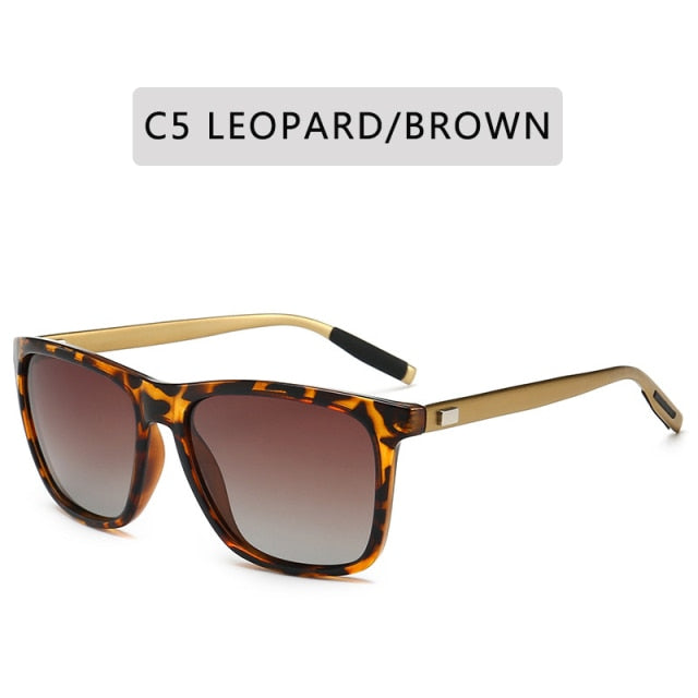 Polarized UV400 Sunglasse Men Dazzle Color Driver Classic Retro Brand Designer  Light Flexible Sun Glass  Oculos De Sol