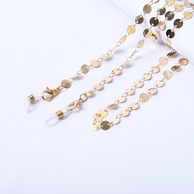 Sunglasses Masking Chains For Women Alloy Pearl Chain Eyeglasses Chains Lanyard Glass 2026 New Fashion Jewelry Wholesale Gifts