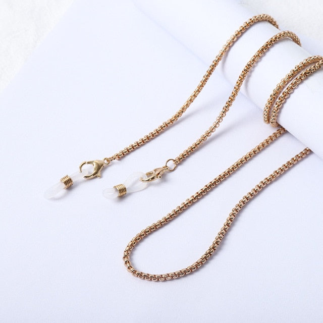 Sunglasses Masking Chains For Women Alloy Pearl Chain Eyeglasses Chains Lanyard Glass 2026 New Fashion Jewelry Wholesale Gifts