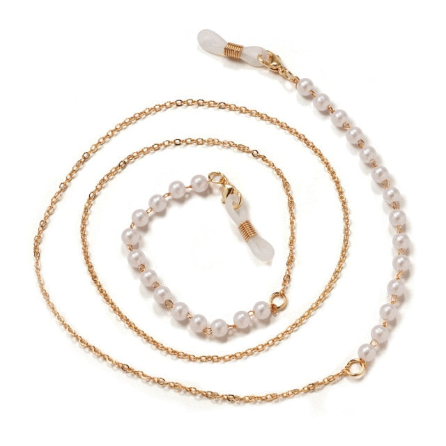 New Fashion Glasses Chain for Women Men Mask Chain Strap Holder Sunglass Lanyard Necklace Hang on Neck Eyewear Accessoriess