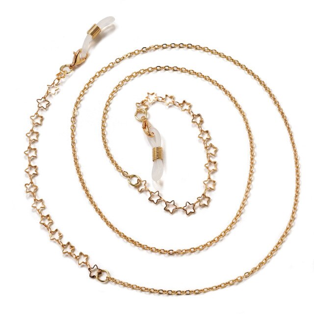 New Fashion Glasses Chain for Women Men Mask Chain Strap Holder Sunglass Lanyard Necklace Hang on Neck Eyewear Accessoriess