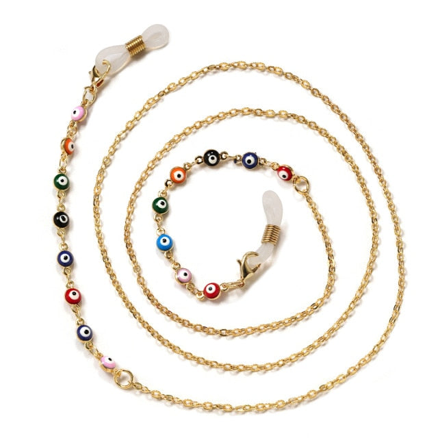 New Fashion Glasses Chain for Women Men Mask Chain Strap Holder Sunglass Lanyard Necklace Hang on Neck Eyewear Accessoriess