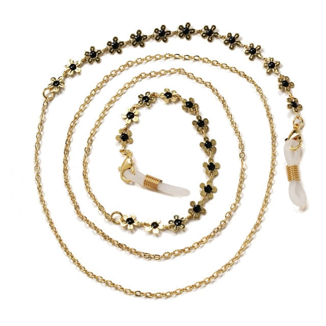 New Fashion Glasses Chain for Women Men Mask Chain Strap Holder Sunglass Lanyard Necklace Hang on Neck Eyewear Accessoriess